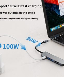 Portable Notebook And Tablet Computer Six In One Expansion Dock