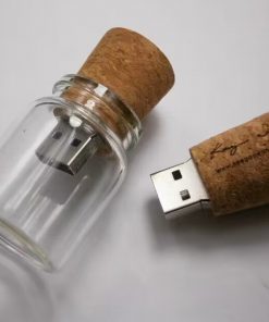 Wooden Wish Drift Bottle USB Disk