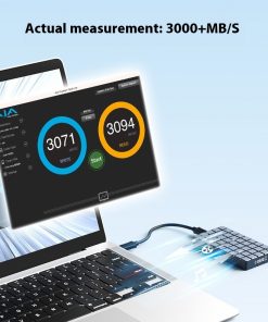 Alternative view of Hard Disk Box Solid State Mobile Compatible Lightning Notebook