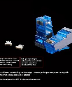 Alternative view of RJ45 Network Docking Converter Cable Extension Connector NE8FF
