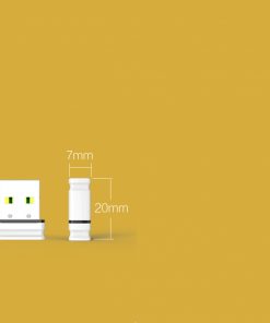 Alternative view of Compatible with Apple , Black Apple USB Wireless Network Card Desktop Laptop Computer Host External Wifi Network Receiver