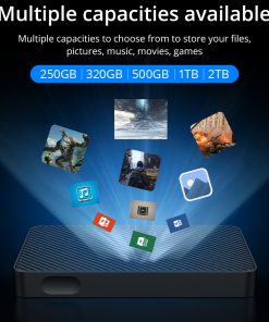 Alternative view of 16TB High-speed Portable Mobile Hard Disk