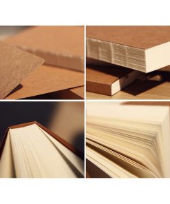 Alternative view of Sketchbook on kraft paper