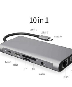 USB Type C to HDMI Ten in one expansion dock usb dock