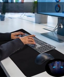 Black And White Desk Mat Gaming Mouse Pad Large Mousepad Gam