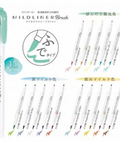 Alternative view of Double-sided Water-based Highlighter Marking Diary Supplies