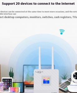 Home Office Shared Display LTE Router
