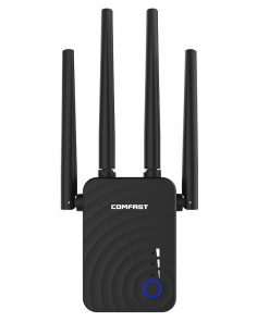 Dual-band 1200-megabit wireless relay router