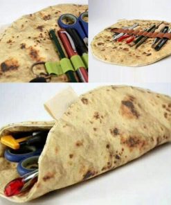 Simulation burritos pencil case