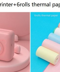 Mini Bliuetooth Wireless Thermal Printer Paper Sticker Label Printer