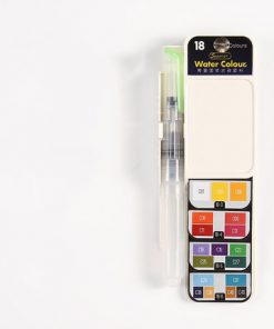 Alternative view of Fan-shaped foldable solid watercolor paint