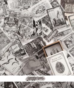 Alternative view of Retro Style Hand Account Collage Material Message Paper