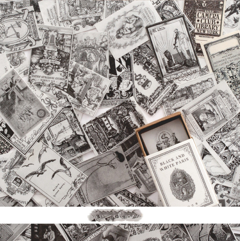 Retro Style Hand Account Collage Material Message Paper - Image 2