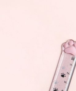 Alternative view of Student Creative Stationery Measuring Ruler Transparent Plastic