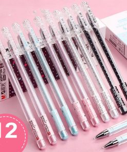 Neutral Pen Black Signature Pen Student Use Cute Cartoon Small Fresh Syringe Pen