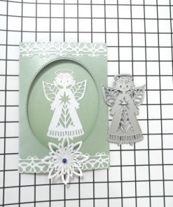 Alternative view of Angel Knife Mold Embossing Greeting Card Making Decoration