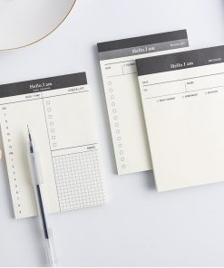 Business Day Planner, Notepad, Tear Pad, Office Desk Agenda Memo
