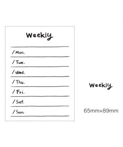 Alternative view of Memo Pad For Girls' Day Plan Memo Pad Tearable Post-It Notes