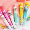 Girly Heart Cartoon Multicolor Press Ballpoint Pen
