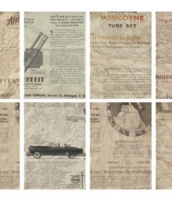 Simulation Book Page Material Paper