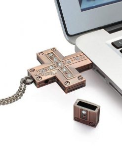 Alternative view of USB Flash Drive 32G Metal Cross USB Flash Drive
