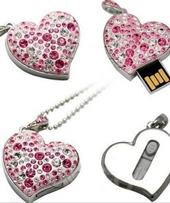 Alternative view of Heart Shaped USB Flash Drive With Drill