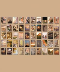 Alternative view of Ye Mipu Pu Fu Qi and paper stickers this hand account ins simple hand account collage small fresh decoration net red material