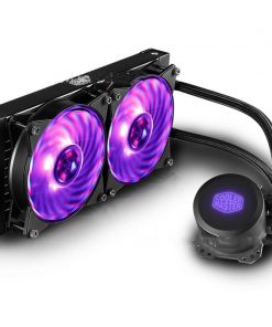 Cooler Bingshen 240Rgb Cpu Water Cooling Dual Chamber Water Pump Micro-Channel Design Balanced Fan