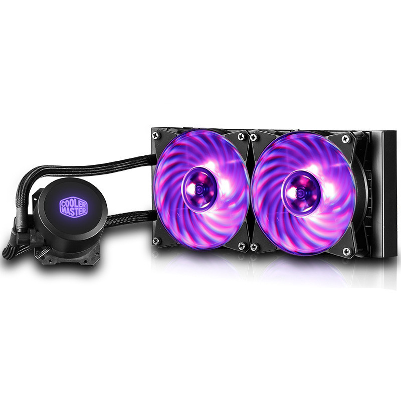 Cooler Bingshen 240Rgb Cpu Water Cooling Dual Chamber Water Pump Micro-Channel Design Balanced Fan - Image 2