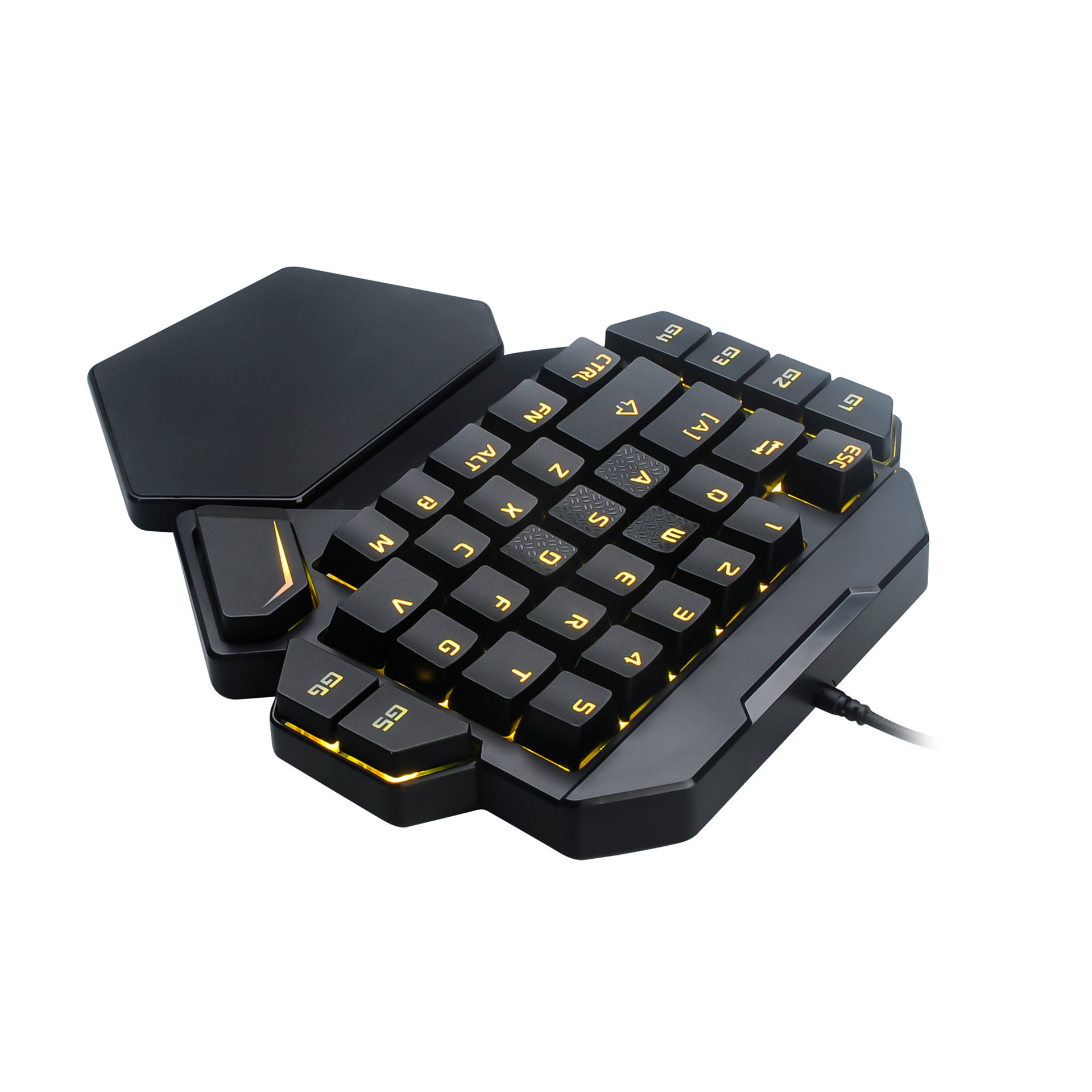 Eat Chicken One-handed Mechanical Keyboard Throne Left-handed Small Keyboard Mobile Game External Ebay Amazon Keyboard - Image 5