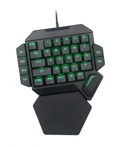 Eat Chicken One-handed Mechanical Keyboard Throne Left-handed Small Keyboard Mobile Game External Ebay Amazon Keyboard