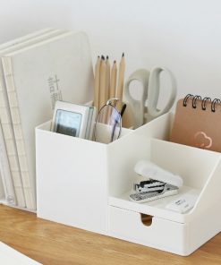 Alternative view of Storage Storage Book Stand Simple Bookcase Office Desktop Bookend Book Stand Shelf Reading Book Support