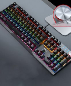 Alternative view of New Mechanical Keyboard Green Axis Black Axis Tea Axis Red Axis Gaming Gaming Desktop Computer Wired