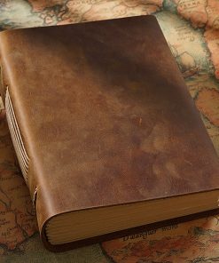 Original Handmade Sketchbook Cowhide Notebook Retro Leather Notebook Creative Notebook Diary
