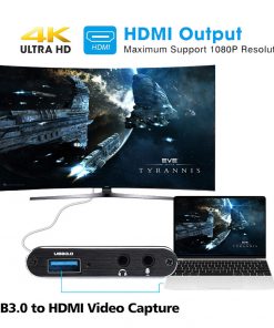 Hdmi Video Capture Card Capture Card 4K Screen Recording Usb3.0 1080P 60Fps Game Capture