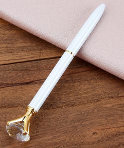 Metal Ballpoint Pen Student Gift Diamond Ballpoint Pen Creative Crystal Advertising Pen