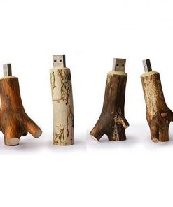 Jaster - Usb Stick 4Gb, 8Gb, 16Gb, 32Gb, 64Gb, Natural Wood Model, Tree Branch, Novelty