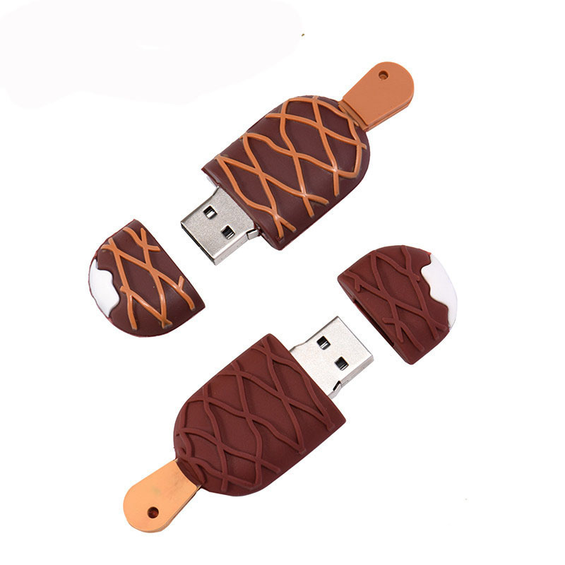 U Disk Simulation Oem Ice Cream 32G 64G Gift Custom Usb Usb Drive - Image 5