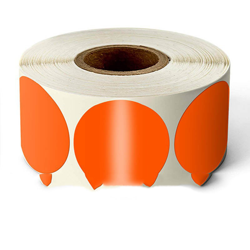 Roll Color Marker Sticker Roll Paper Round Sticker Graffiti Writing Envelope Sealing Sticker - Image 4