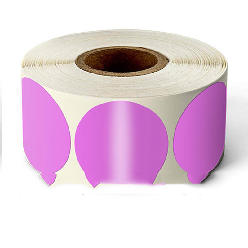 Roll Color Marker Sticker Roll Paper Round Sticker Graffiti Writing Envelope Sealing Sticker - Image 8