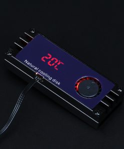Alternative view of M.2 Solid State Drive Cooler M2 Ssd Armor Nvme Turbo Active Cooling Desktop Computer Hard Drive