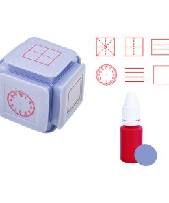 Creative Pinyin English Tianzi Grid Seal