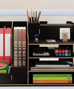 Student Dormitory Bookshelf Stationery Storage Pumping Tissues