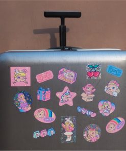 Alternative view of Cute cartoon sticker