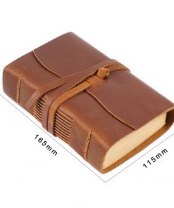 Alternative view of Real leather notebook
