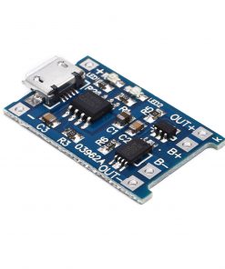 Alternative view of Lithium battery charging and protection integrated board