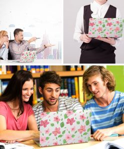 Alternative view of Plastic Laptop Protective Shell Partial Flower Series