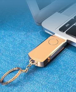 Alternative view of Compatible with Apple , Ultra-large capacity metal USB flash drive