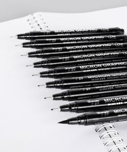 Alternative view of Comic extremely fine hand-painted pen