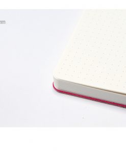 Alternative view of Soft Surface Dotted Handbook A5 Notebook